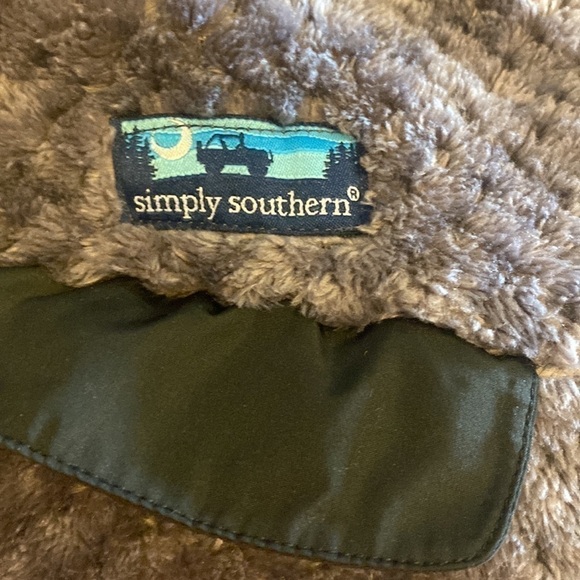 Simply southern size extra extra large, Sherpa pull over jacket - Picture 10 of 11